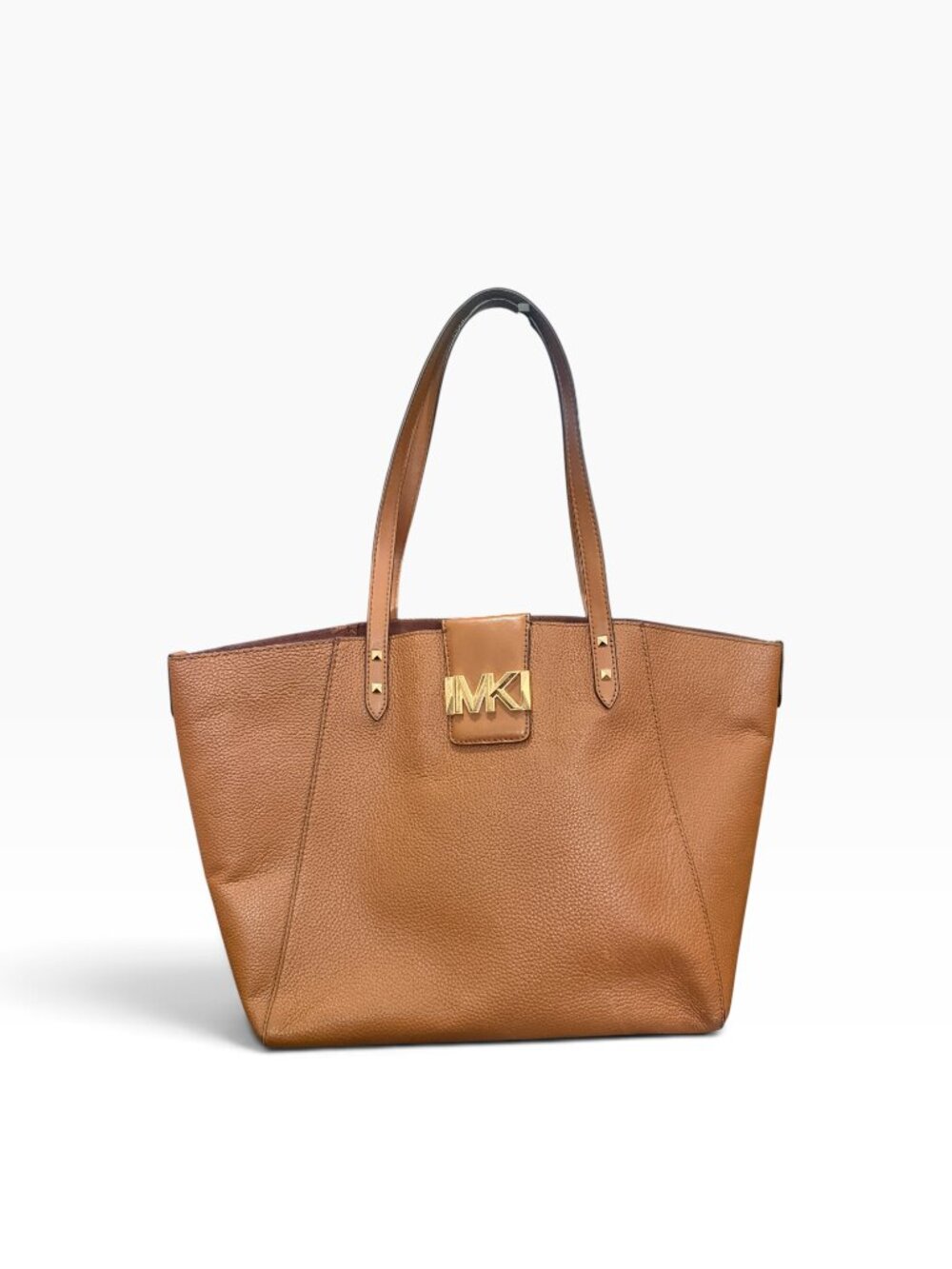 Michael Kors Karlie Large Pebbled Leather Tote